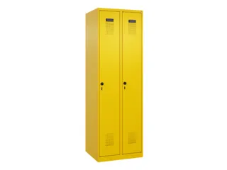 locker,HxBxD 1850x600x500mm,2vak,vak B 300mm,draaigrendel - 3