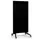 Mobiel Glasbord Zwart Magnetisch 90x175Cm