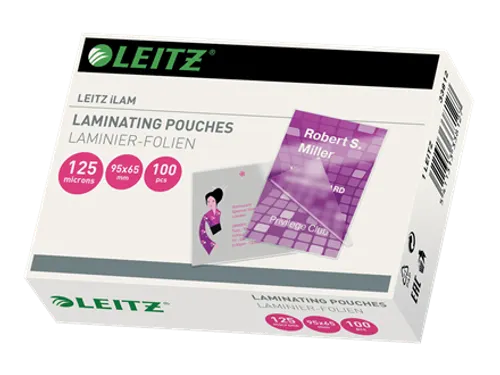 Leitz iLAM lamineerhoezen 65x95mm 125 micron 100 stuks