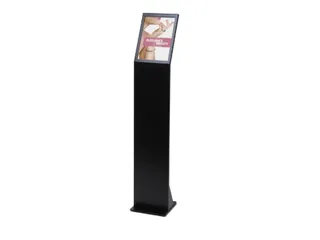 Office Magnetische Menustandaard met Acryl Vak A4 Zwart - 5
