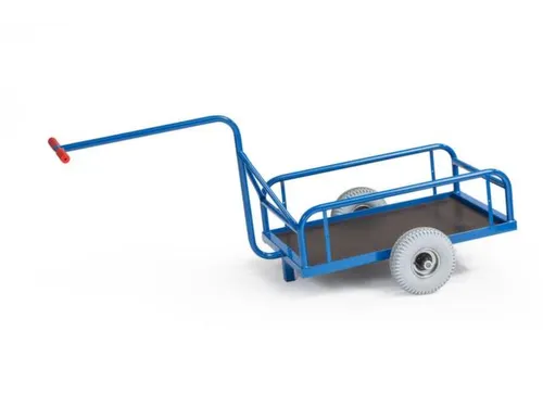 Handtrekwagen 200kg Met Bodem Laadvloer 765x435mm Luchtbanden