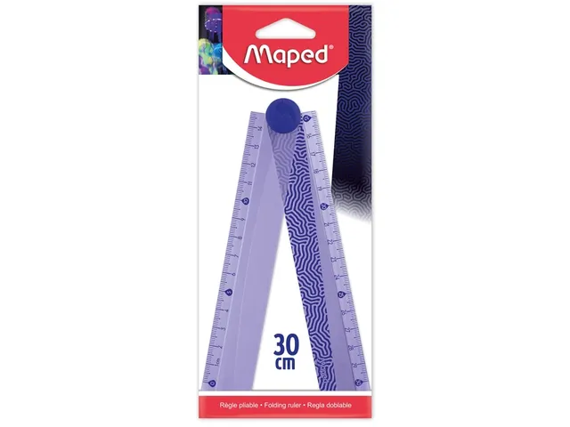 Règle Maped Deepsea Paradise pliable 30cm violet