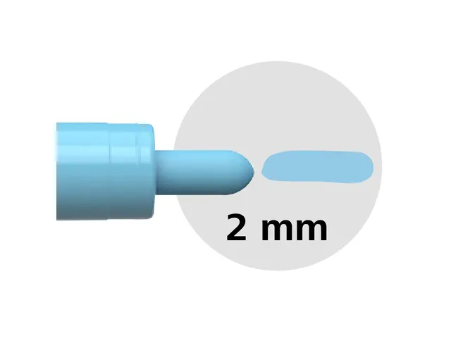 Marqueur acryl Schneider Paint-It 310 2mm pastel Bleu