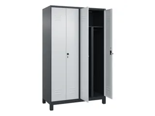 PBM-locker,HxBxD 1950x1200x500mm,4vak,vak B 300mm,draaigrendel - 2