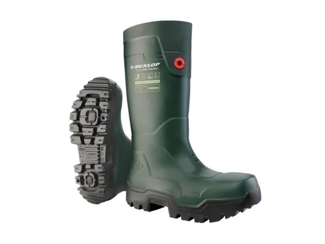 Dunlop LP8KL01 veiligheidslaarzen, donkergroen, maat 45, per paar