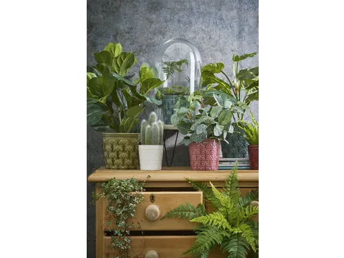 Kunstplant Mica Pilea in pot Ø11,5cm 35x25cm