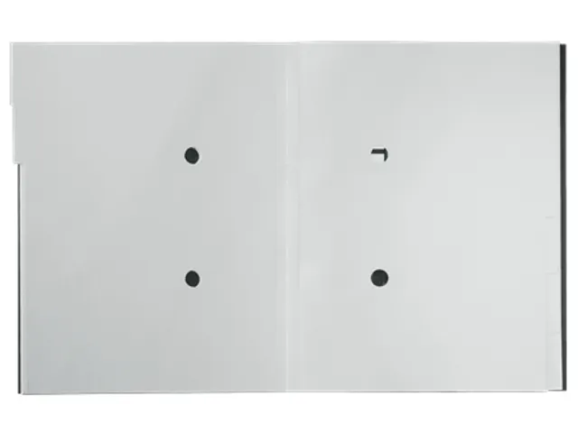 Sorteermap Leitz Recycle 6 tabs karton zwart