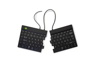 Split Break V2 ergonomisch toetsenbord Azerty BE Zwart bedraad - 1