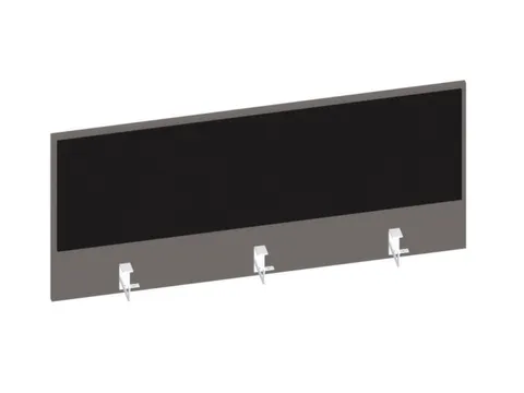 cache de banque d'accueil p. table de bureau MS-gris foncé