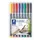 Viltstift Staedtler OHP Lumocolor 318 Fijn 0.6mm Assorti 8 stuks
