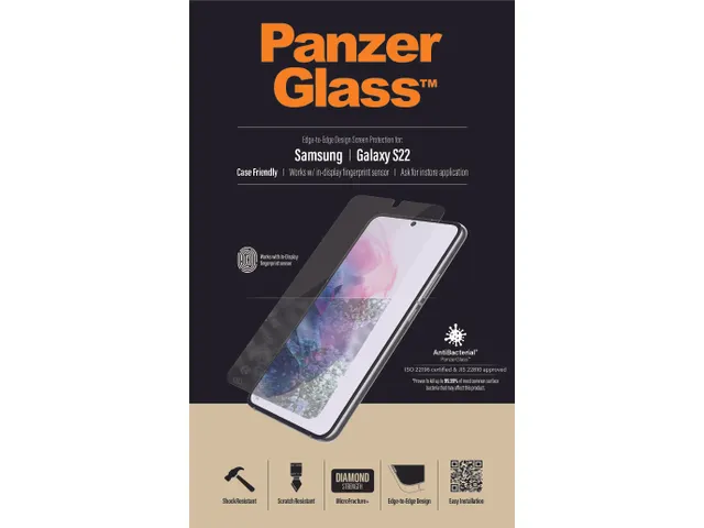 PanzerGlass UltraForce1 Samsung Galaxy S22 5G | Screen Protector, S
