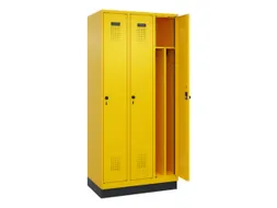 locker voor scheiding van kleding,HxBxD 1950x900x500mm,3vak