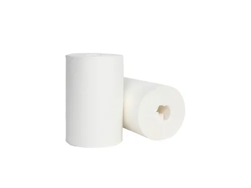 Poetspapier Cleaninq mini 1-laags 20cmx120m Wit 12 rollen