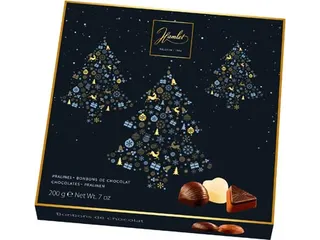 Hamlet Chocolade Kerstboom Belgische pralines 200 g - 2