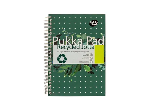 ##*Notitieboek Pukka Pad recyclijn A5 groen