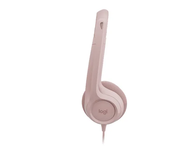 H390 usb computer headset roze
