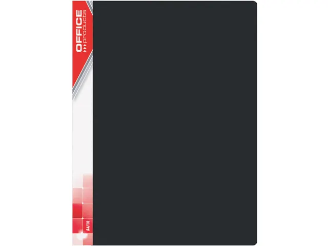 Showalbum PP A4 30 tassen 700 micron zwart