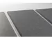 Panneau mural acoustique Feutre PET 30x120cm Gris foncé 4pcs