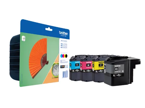 Brother LC-129XLVALBP Inktcartridge Set Zwart + Kleur HC