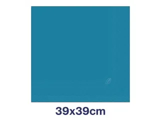 Tork 477914 Soft Dinnerservet Advanced Blauwgroen 39x39cm - 3