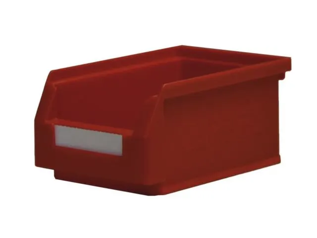 Magazijnbakken Pe Hxbxd 75X105X160/140Mm Rood
