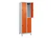 dubbeldekse locker,HxBxD 1950x600x500mm,2x2vak.,vak B 300mm