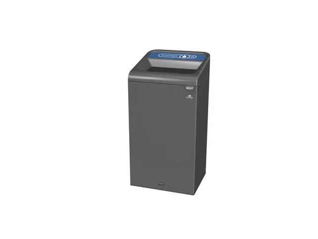 Configure Recyclingstation Plastique 87 Liter Antraciet Blauw