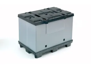 Vouwbare Palletbox Pp/pe Hxlxb 1000X1200X1000Mm 895L 9Poten - 1
