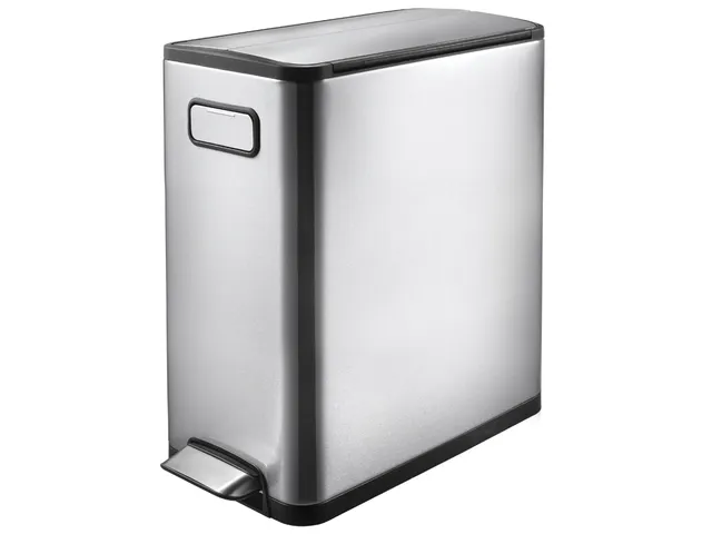 Stijlvolle Pedaalemmer Ecofly Step Bin 20 Liter Mat Rvs