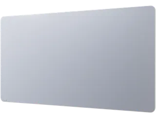 Mat Glasbord 100x200cm Chilly Lake Ronde Hoeken - 2