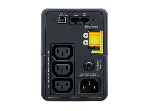 APC Back-UPS BX500MI Noodstroomvoeding - 500VA, 3x C13, USB