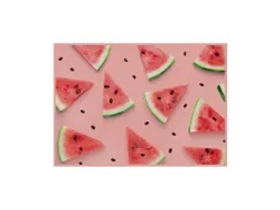 Placemat 45x32cm PVC Watermeloen 6 Stuks