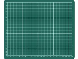 Snijmat A5 230x190mm groen