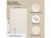 Carnet de notes Èccolo White Saffiano ligne env.15x20cm 80g 256 pages