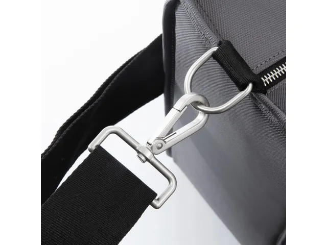 Bureautas Sigel voor hybride werken Premium M donkergrijs 360x280x150