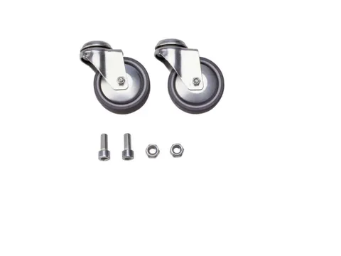 2zwenkwielen/2wielen m. rem,v. Vuilniszakstandaard voor grote zakken