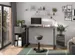 Bureau à hauteur réglable élec.,HxlxP 720-1200x1400x800mm