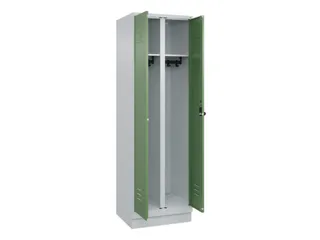 locker voor scheiding van kleding,HxBxD 1950x600x500mm,2vak - 2