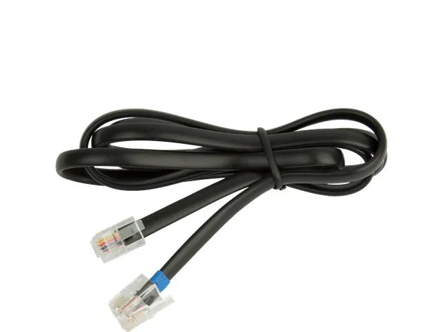 Phone Cable (Flat Cord with Modular Plug Standard RJ9 to RJ9)