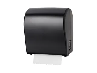 Handdoekrol Dispenser Kunststof Zwart Mini PQSAutKZ - 1