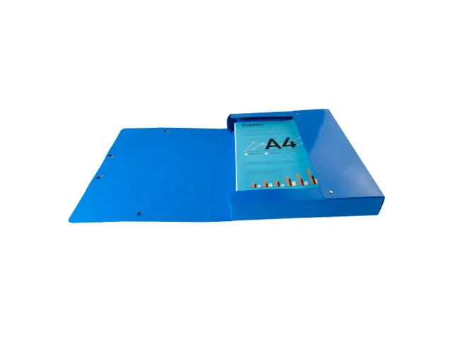 Klasseerdoos IDERAMA rug 40mm do-blauw