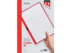 Klemmap Quantore A4 3mm rood
