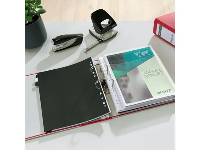 Ordner Leitz 1010 A4 80mm Pp Rood