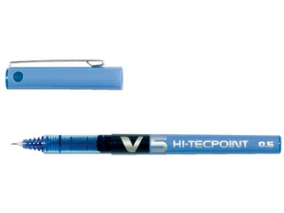 Rollerpen Pilot Hi-Tecpoint V5 0.5mm Fijne punt Blauw - 1