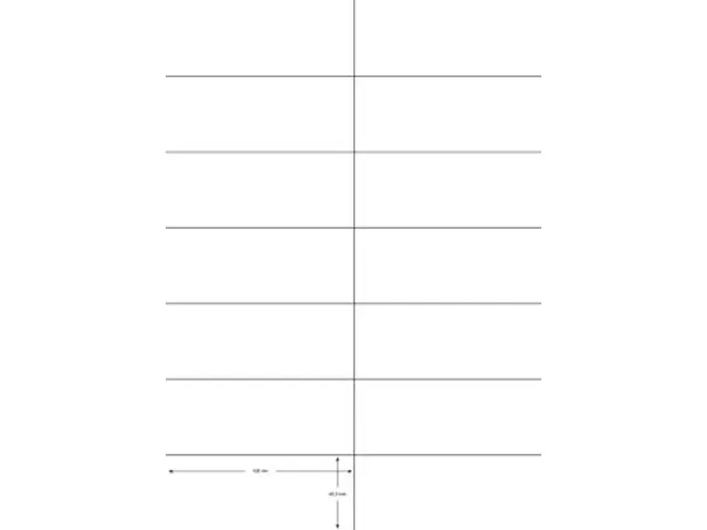 Q-Connect Multi-purpose etiketten A4 105x42,3mm Wit 1400 stuks