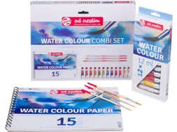 Schilderset Talens Art Creation aquarel à 16-delig blauw