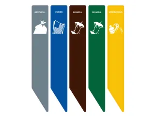 Recycling Stickers RecycloStar - Duits - 1