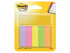 Markeerstrook Post-it 670 15x50mm papier assorti