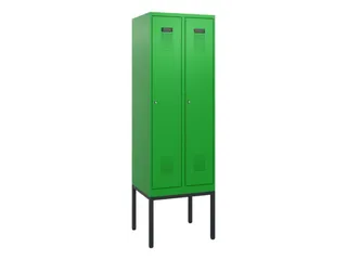 schoollocker,HxBxD 1950x600x500mm,2vak,vak B 300mm,cil.-slot - 2