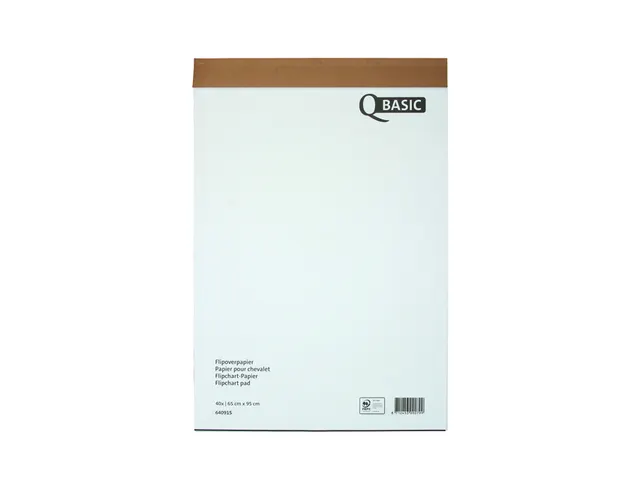 Flipoverpapier Qbasic 65x95cm 20vel opgerold